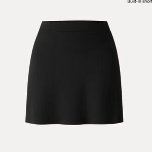 COS Black A-Line Mini Skirt